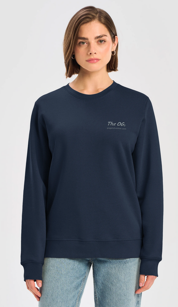 Angels' Habitat<P>The OGs Unisex Organic Sweatshirt</P>