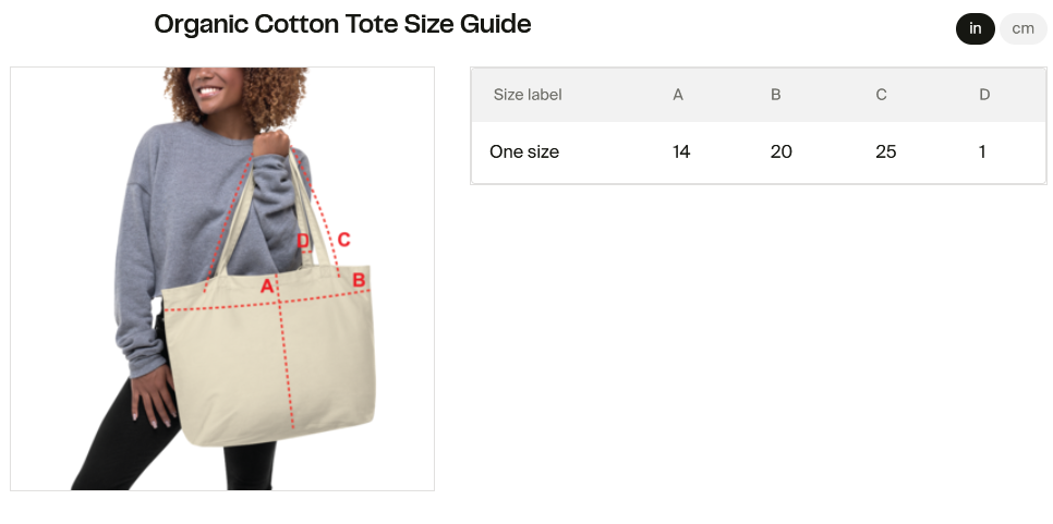 Angels' Habitat<P>The OGs Organic Cotton Tote</P>
